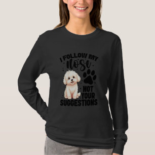 Camiseta Amante de los Perros Dueño de Perro Mi Nariz Amant
