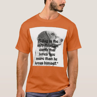 Camiseta Amante de los perros mostrándonos lo que realmente