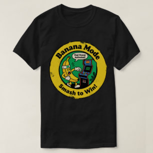 Camiseta Amante de los plátanos y jugador "Smash para ganar