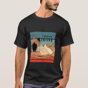 Camiseta Amante de los pollos avicultura granjas traseras g