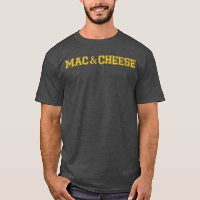 Camiseta Amante de MAC CHEESE Comida Divertida Macarrones P (Anverso)