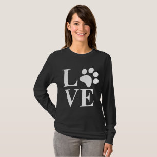Camiseta Amante de Mascotas Adorable Amante de Animales