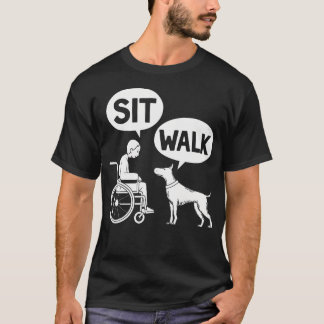 Camiseta Amante de mascotas divertido sillón de ruedas para