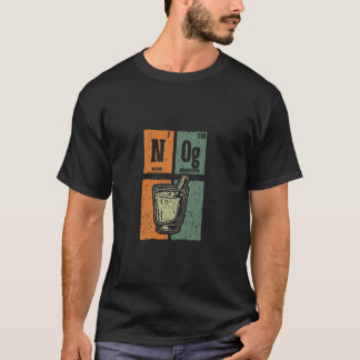 Camiseta Amante de Nog Retro Elementos Periódicos Nog