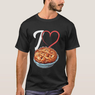 Camiseta Amante de pastel de pollo divertido dicho granjero