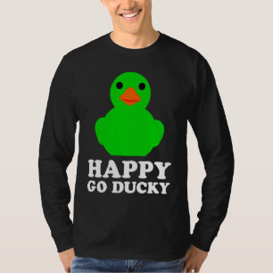 Camiseta Amante de pato de goma genial Lucky Ducky Grazna A