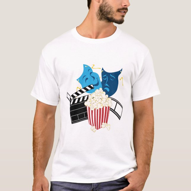 Camiseta Amante de películas (Anverso)