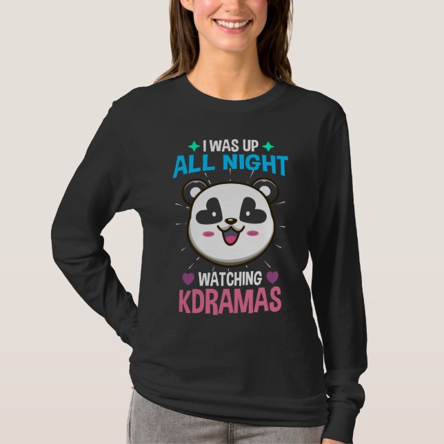 Camiseta Amante de películas dramáticas coreanas en Panamá (Anverso)