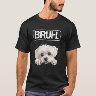 Camiseta Amante de perros divertido maltés