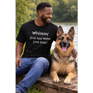 Camiseta Amante de Perros Personalizado   Solo Agregar Agua