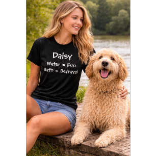 Camiseta Amante de Perros Personalizado   Traición de Baño 