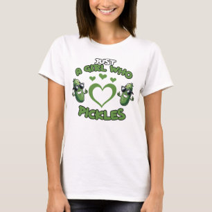 Camiseta Amante de pickles chica