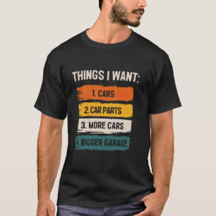 Camiseta Amante de piezas de automóvil - Entusiasta de auto