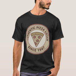 CAMISETA AMANTE DE PIZZA 1987