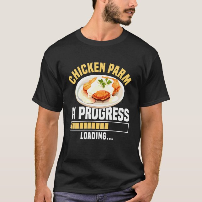 Camiseta Amante de Pollo Parm en Progreso (Anverso)