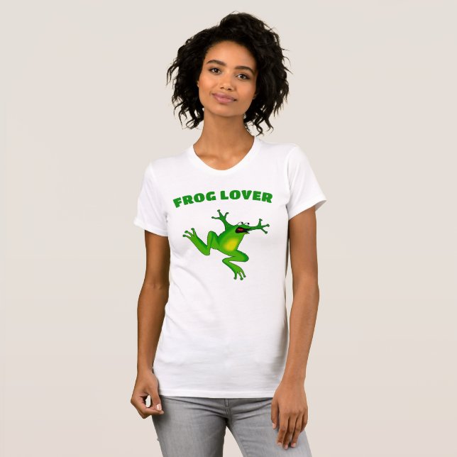 Camiseta Amante de Ranas de Árbol (Anverso completo)