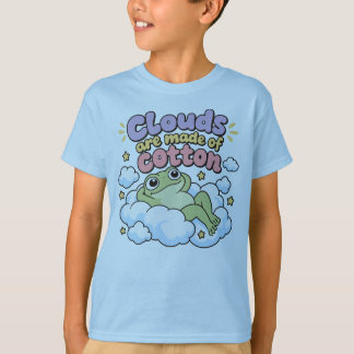Camiseta Amante de ranas lindas humor de nube Kawaii ranas