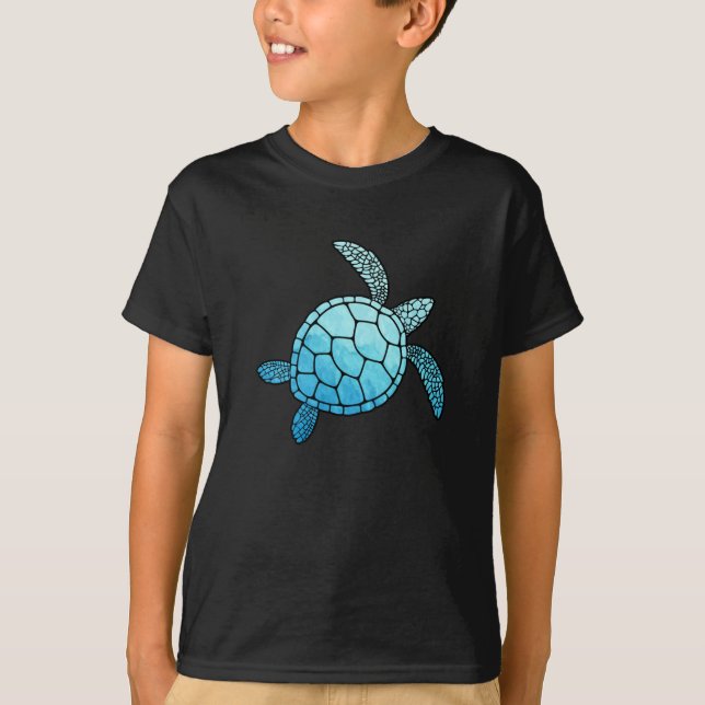 Camiseta Amante de tortuga marina tortugas animales Sealife (Anverso)
