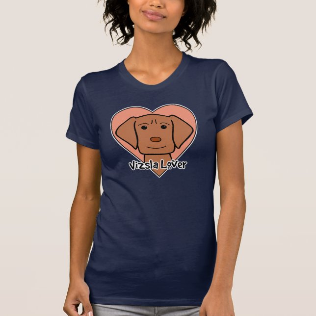 Camiseta Amante de Vizsla (Anverso)