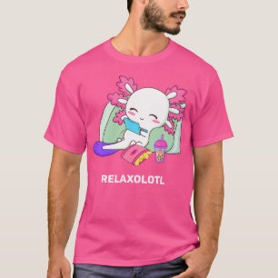 Camiseta Amante del Ajolote Lindo Salamandra Mexicana Relax