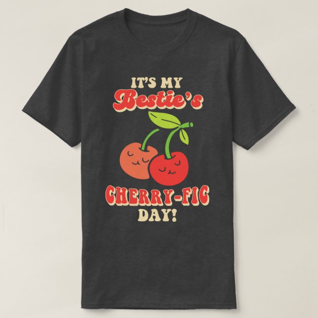 Camiseta Amante del amante de la fruta del cumpleaños del c (Diseño del anverso)