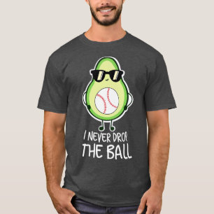 Camiseta Amante del béisbol aguacate Funny de Guay