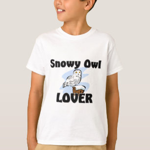 Camiseta Amante del búho Nevado