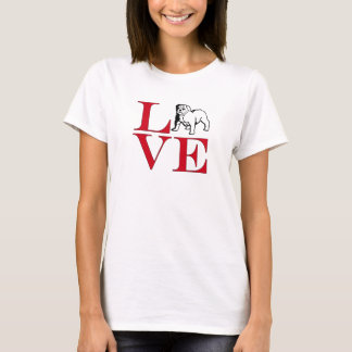 Camiseta Amante del Bulldog del propietario del bulldog - T