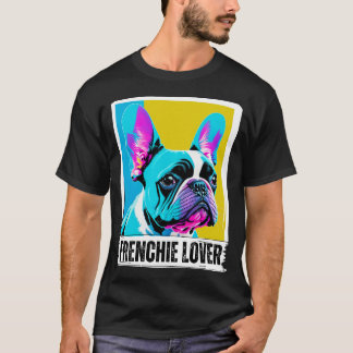 Camiseta amante del bulldog francés