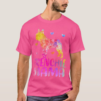 Camiseta Amante del Bulldog Francés Frenchie Mamá Día de la