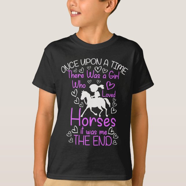 Camiseta Amante del caballo Chica montando gallina (Anverso)