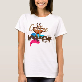 Camiseta amante del café