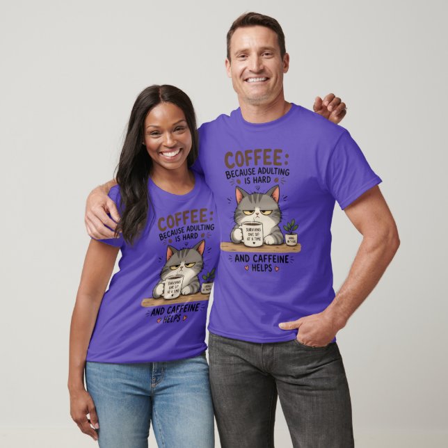 Camiseta Amante del café (Unisexo)