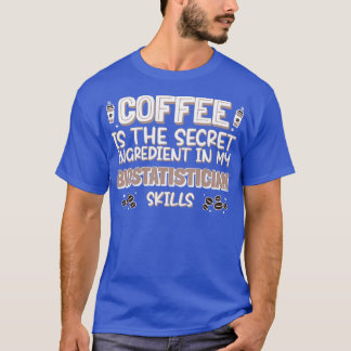 Camiseta Amante del café Biostatista