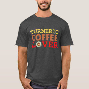 Camiseta Amante del café con cúrcuma