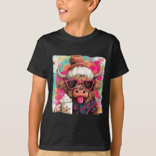 Camiseta Amante del café de cacao caliente con vaca altland
