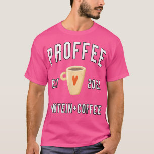 Camiseta amante del café proteico