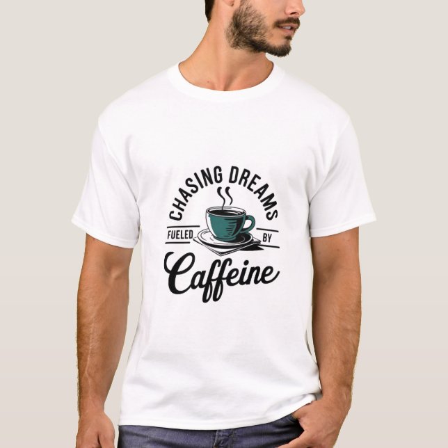 Camiseta Amante del café T Shirt (Anverso)