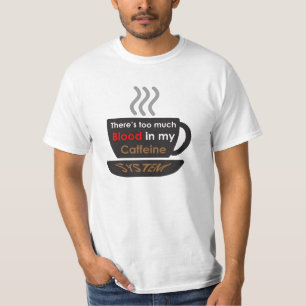 Camiseta Amante del cafeína