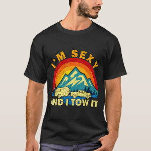 Camiseta Amante del camping feliz y vintage