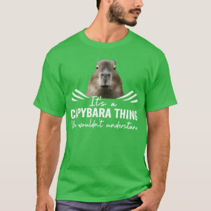 Camiseta Amante del carpincho Derechos de los animales Aman