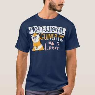 Camiseta Amante del cerdo guineano profesional