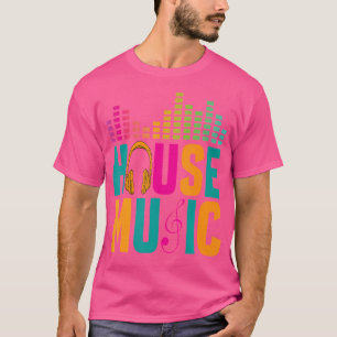 Camiseta Amante del club de música house Disco Techno Elect