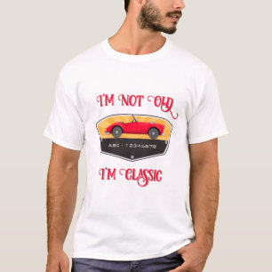 Camiseta Amante del coche retro de vintage