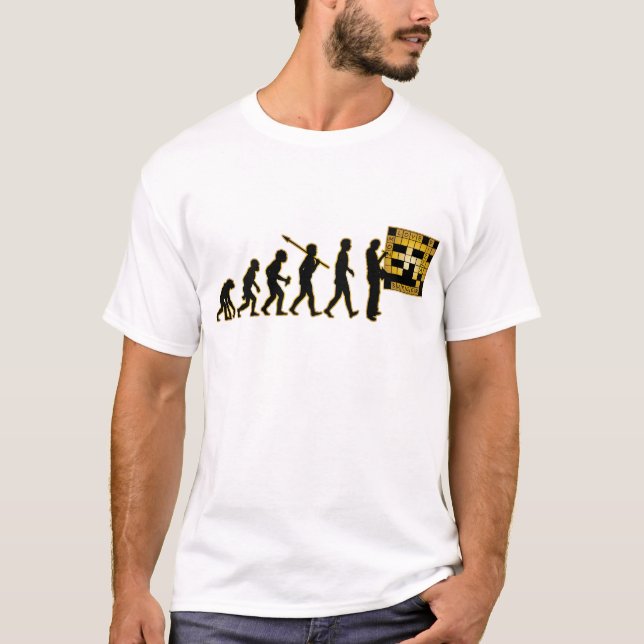 Camiseta Amante del crucigrama (Anverso)