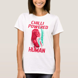 Camiseta Amante del curry humano con chilli