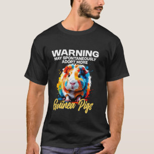 Camiseta Amante del Cuy y Dueño Divertido de Roedores