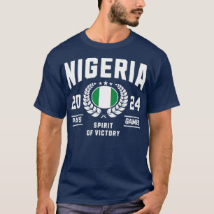Camiseta Amante del Deporte Nigeria 2024