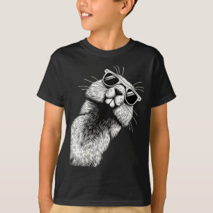 Camiseta Amante del Día de la Marmota Divertido Woodchuck _