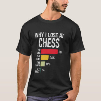 Camiseta Amante del Entrenador de Jugador de Ajedrez Chiste